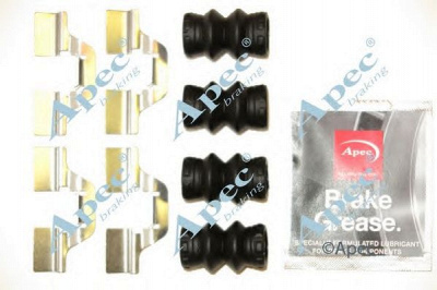 APEC BRAKING kit1214 -  Комплектующие, тормозные колодки